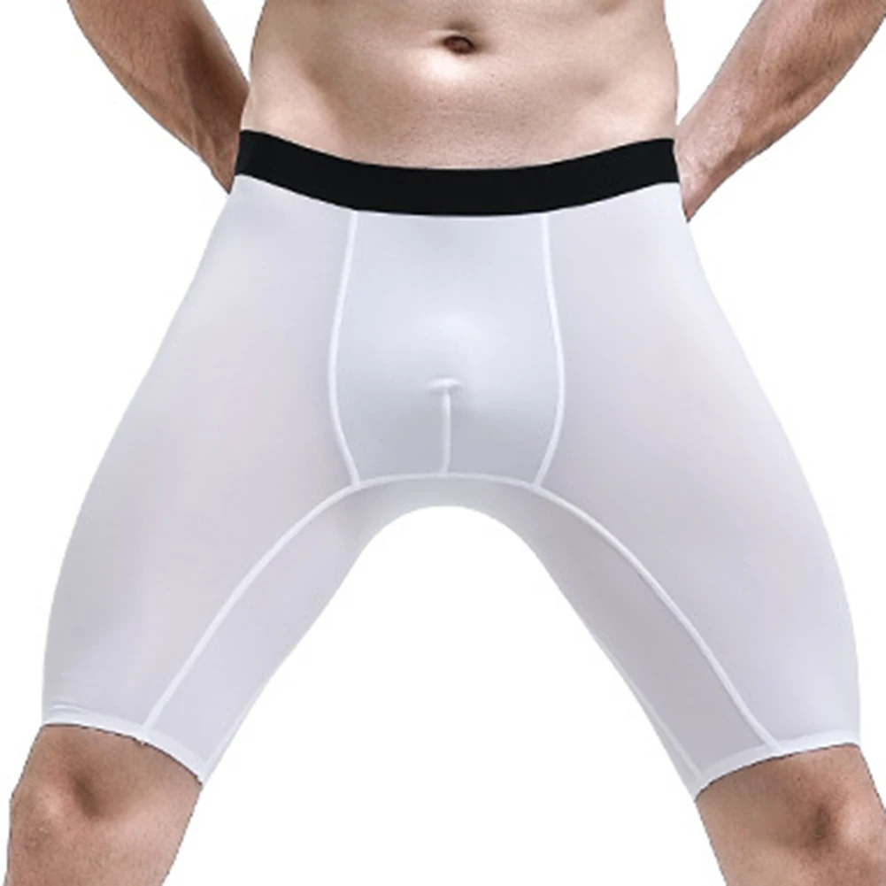 Men Long Leg  Boxer Shorts Bre - Long Leg Trunk Men บทวิจารณ์และราคา