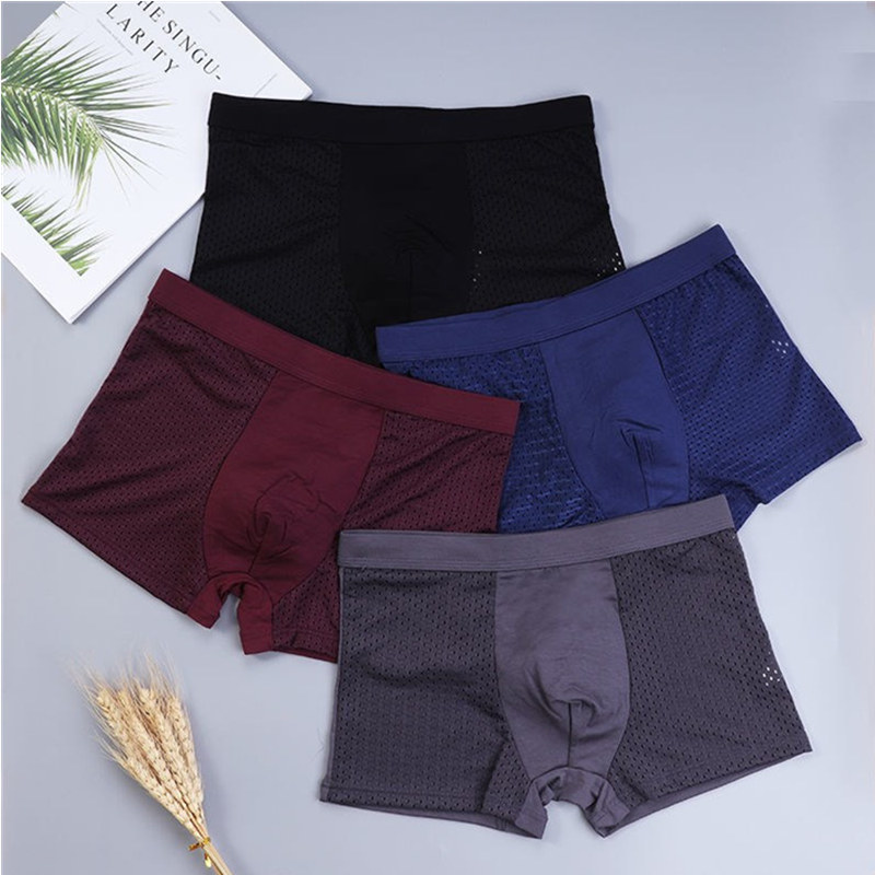 8pcs/Lot Underwear Boxer short - Bamboo Fiber Trunk บทวิจารณ์และราคา