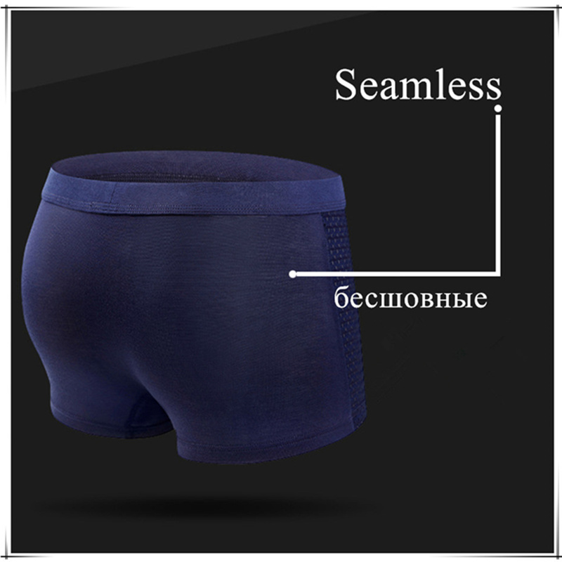 8pcs/Lot Underwear Boxer short - Bamboo Fiber Trunk บทวิจารณ์และราคา