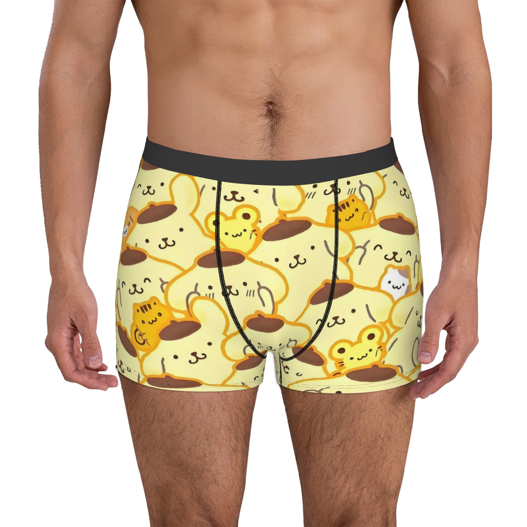 Cartoon Pompompurin Underwear  - Boxer Shorts Modal บทวิจารณ์และราคา