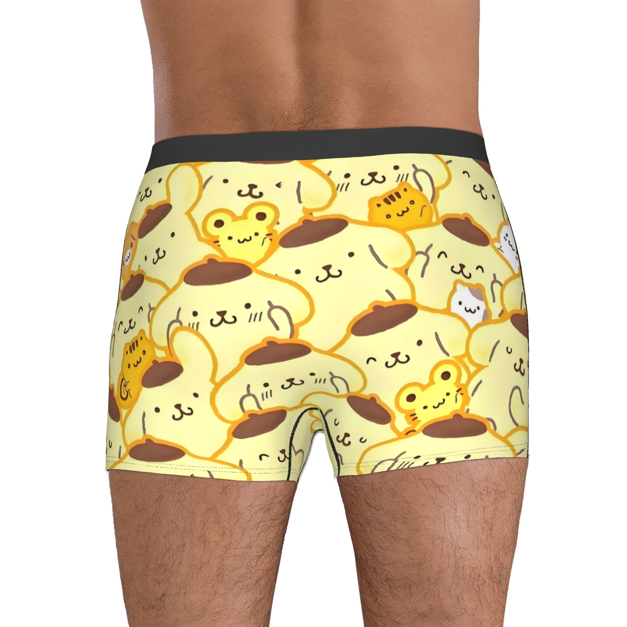 Cartoon Pompompurin Underwear  - Boxer Shorts Modal บทวิจารณ์และราคา
