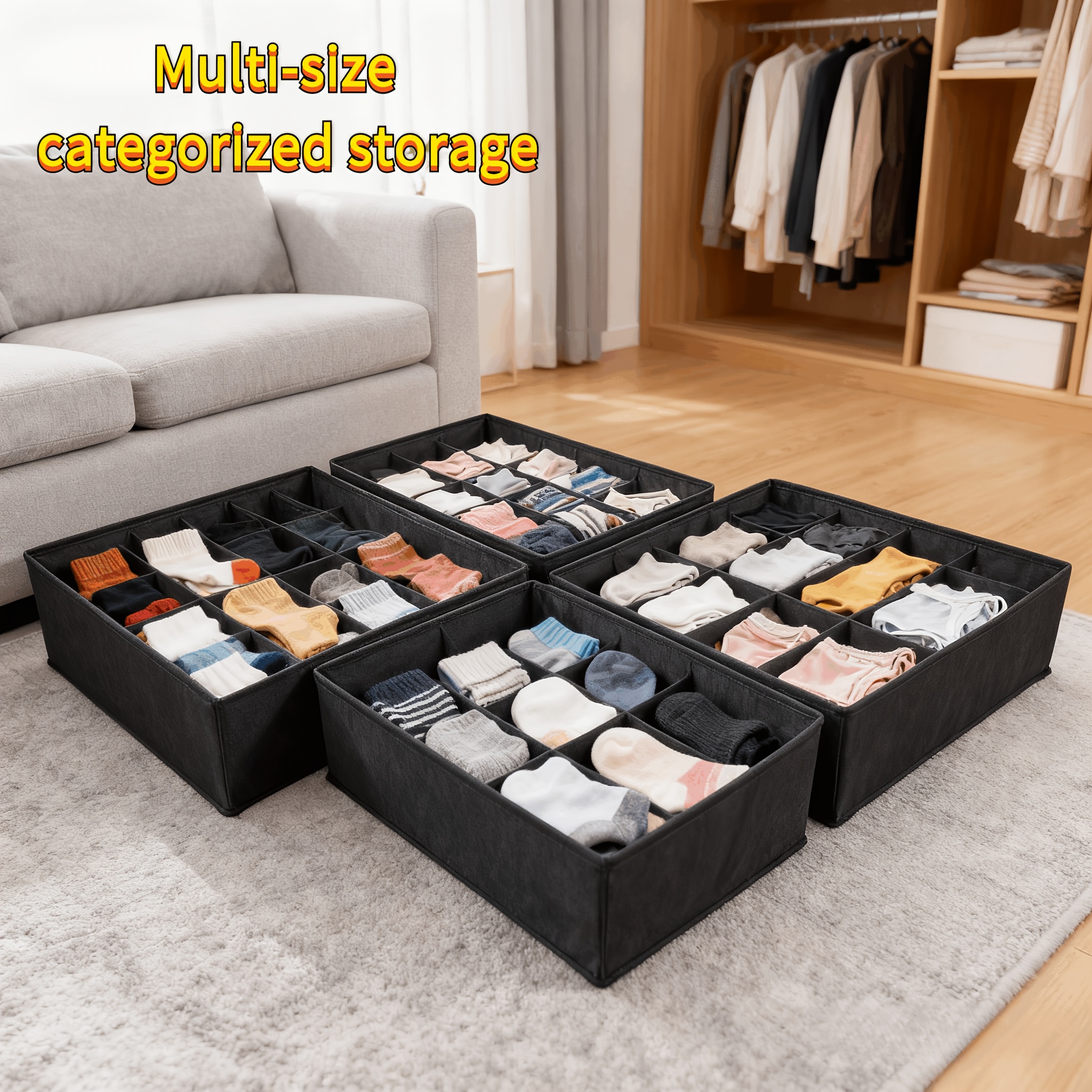 4-Pack Underwear & Bra Organiz - Multi Pack Underwear บทวิจารณ์และราคา