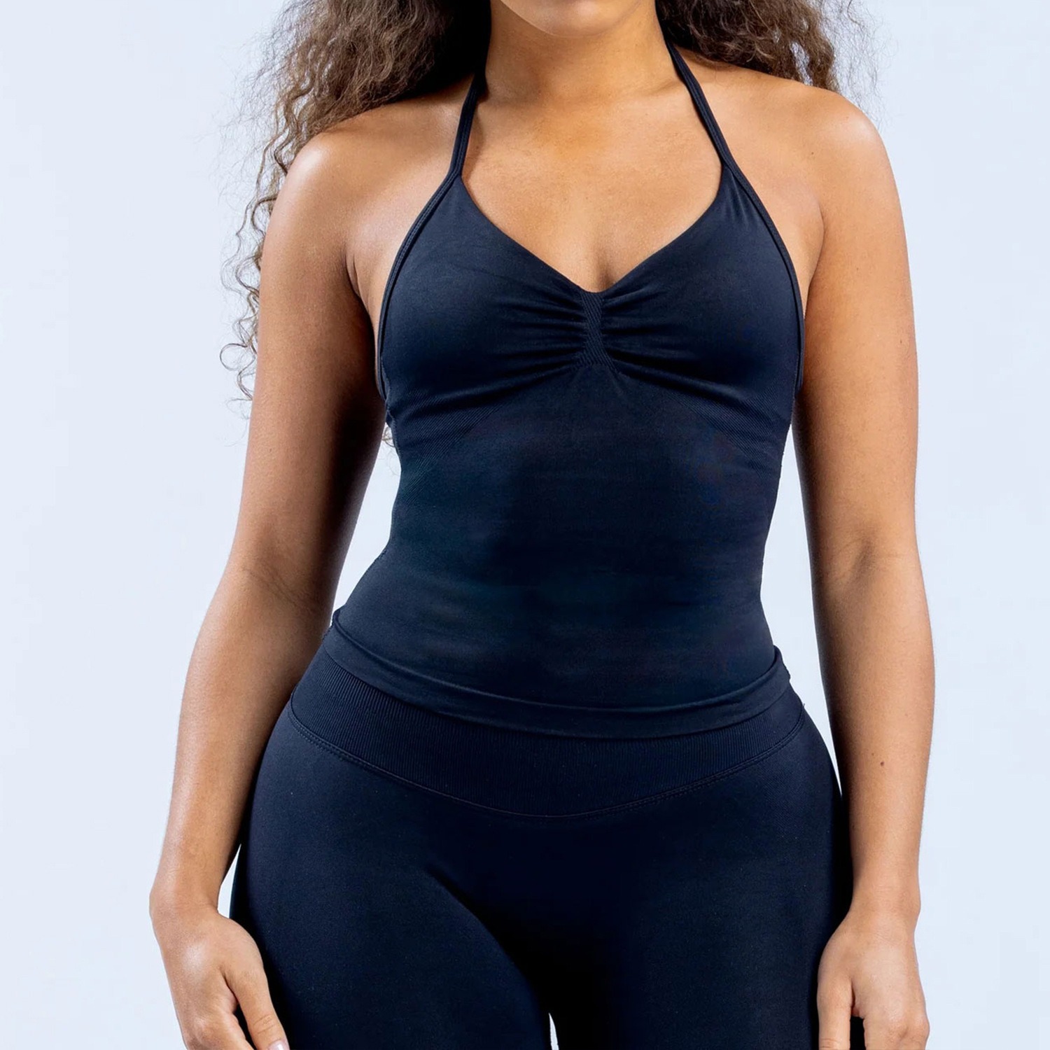 Women's Halter Neck Yoga Tank  - Suspender Tank Top บทวิจารณ์และราคา