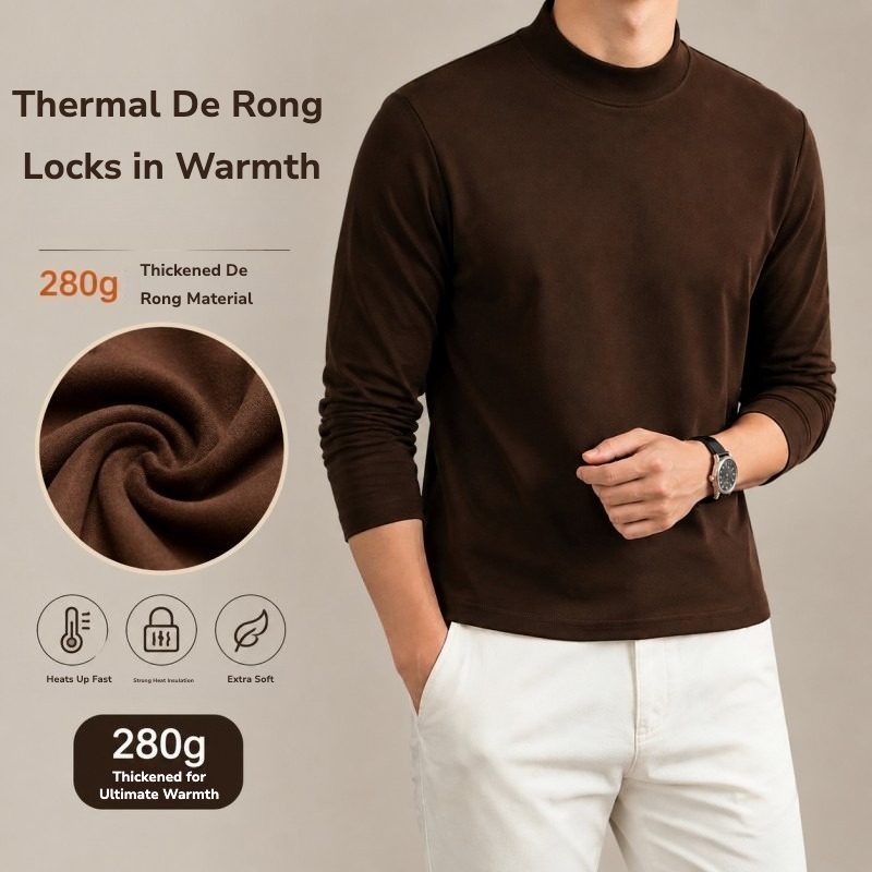 Men's 280g Double-Sided De Ron - Base Layer Top บทวิจารณ์และราคา