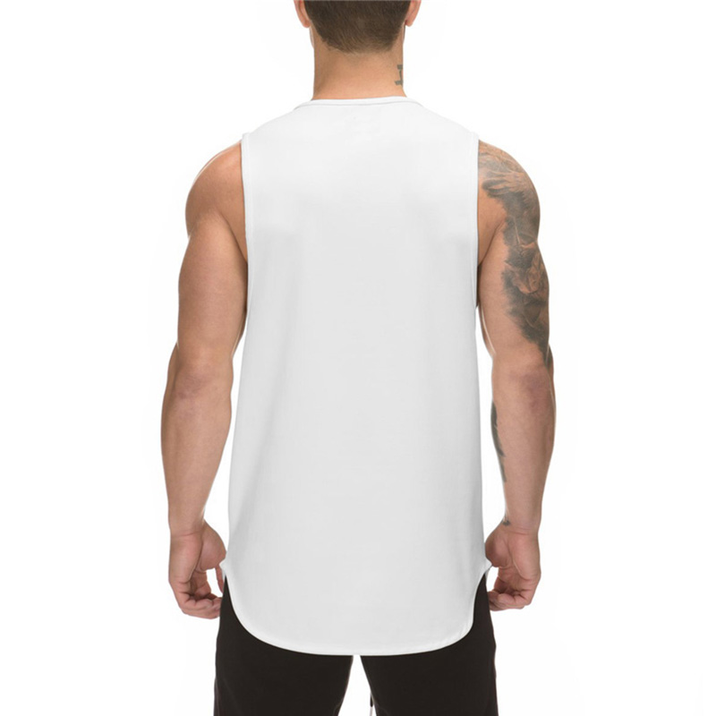 Summer Men Sports Vest with Si - Sleeveless Undershirt บทวิจารณ์และราคา