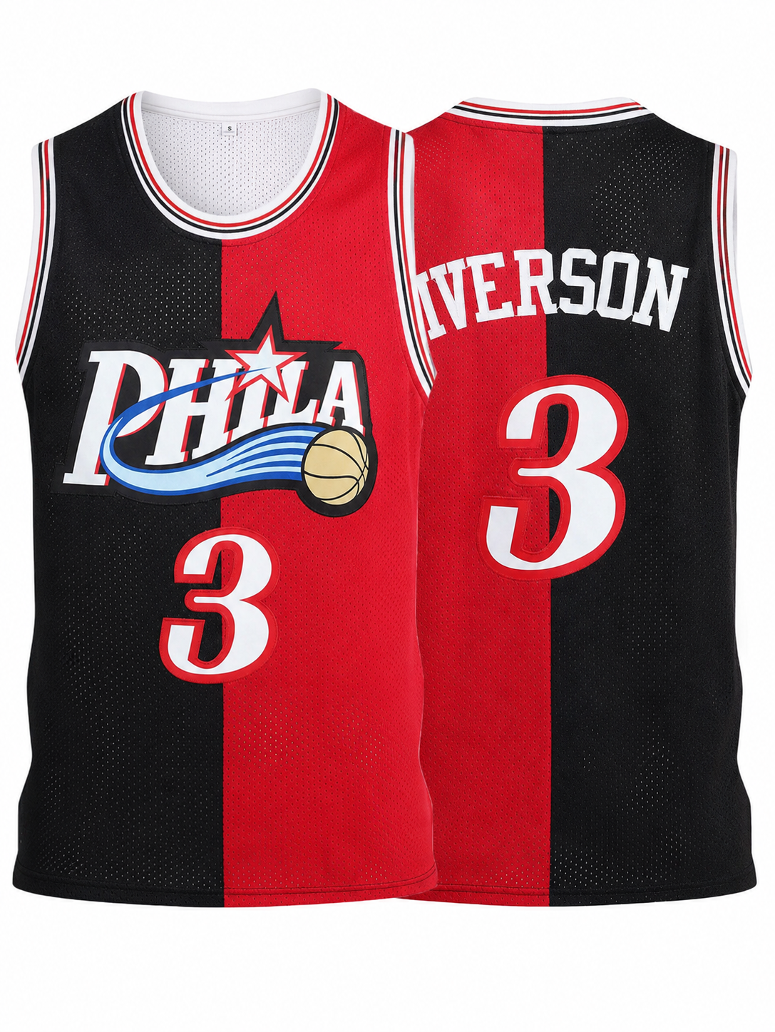 Men's Basketball Jersey Black  - Sleeveless Undershirt บทวิจารณ์และราคา