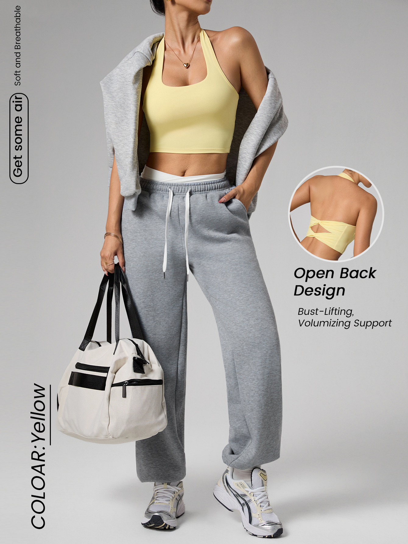 Women's Double Bowknot Halter  - Suspender Tank Top บทวิจารณ์และราคา