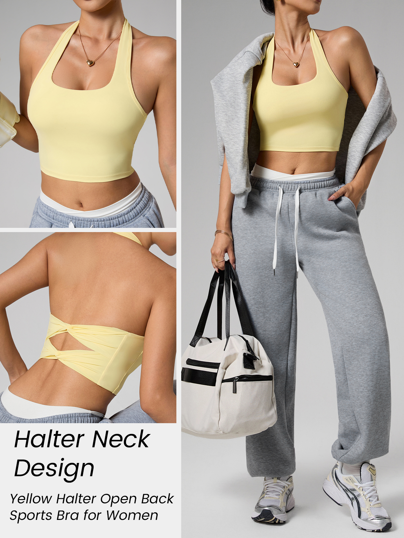 Women's Double Bowknot Halter  - Suspender Tank Top บทวิจารณ์และราคา