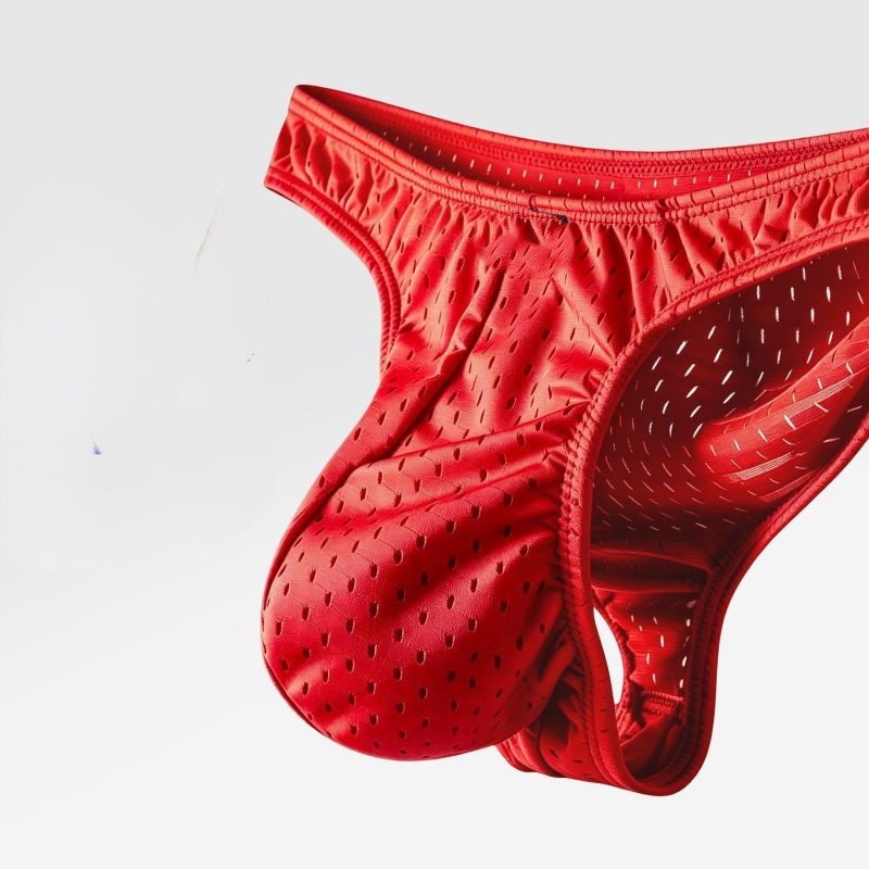 Mesh Ice Silk Men's Underwear  - Mesh Sport Boxer บทวิจารณ์และราคา