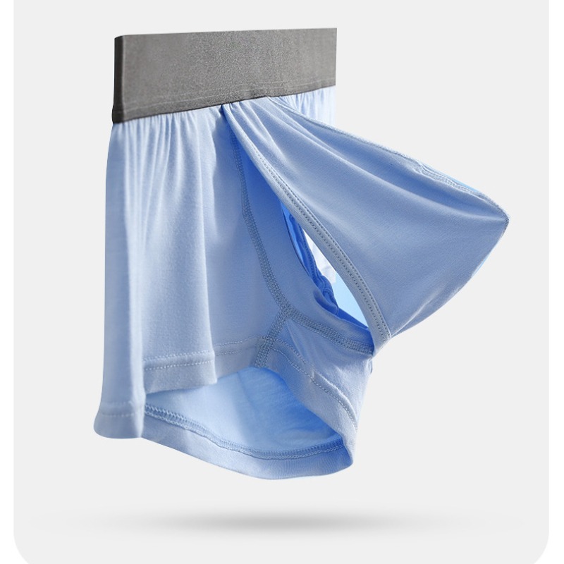 Mens Bamboo Fibers Fly Front S - Bamboo Fiber Trunk บทวิจารณ์และราคา