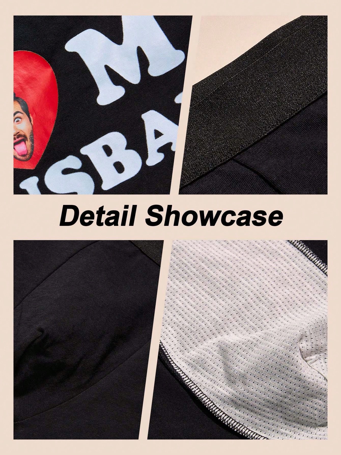 Custom Photo Boxers for Men Pe - Boxer Brief Pack Cotton บทวิจารณ์และราคา