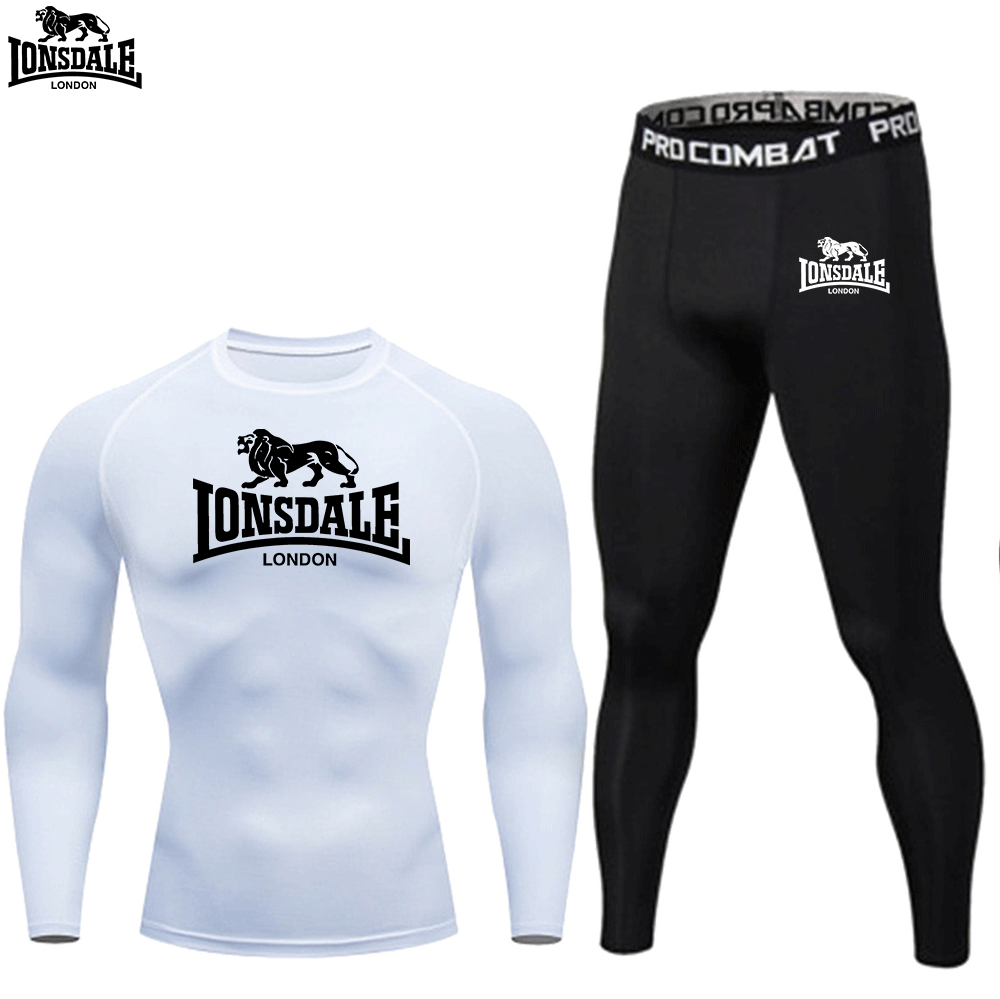 LONSDALE Graphic Print Long Sl - Compression Long Pant บทวิจารณ์และราคา