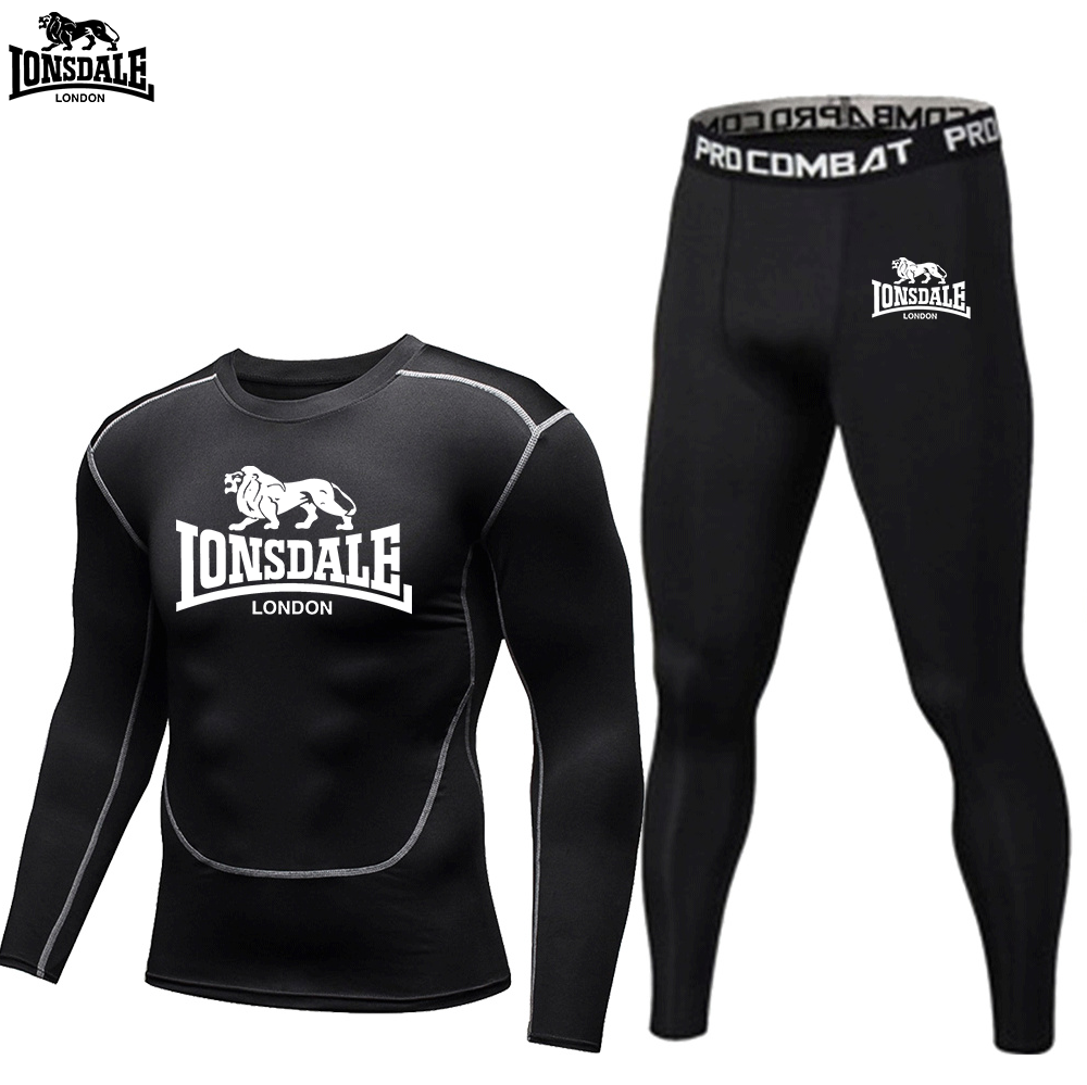 LONSDALE Graphic Print Long Sl - Compression Long Pant บทวิจารณ์และราคา
