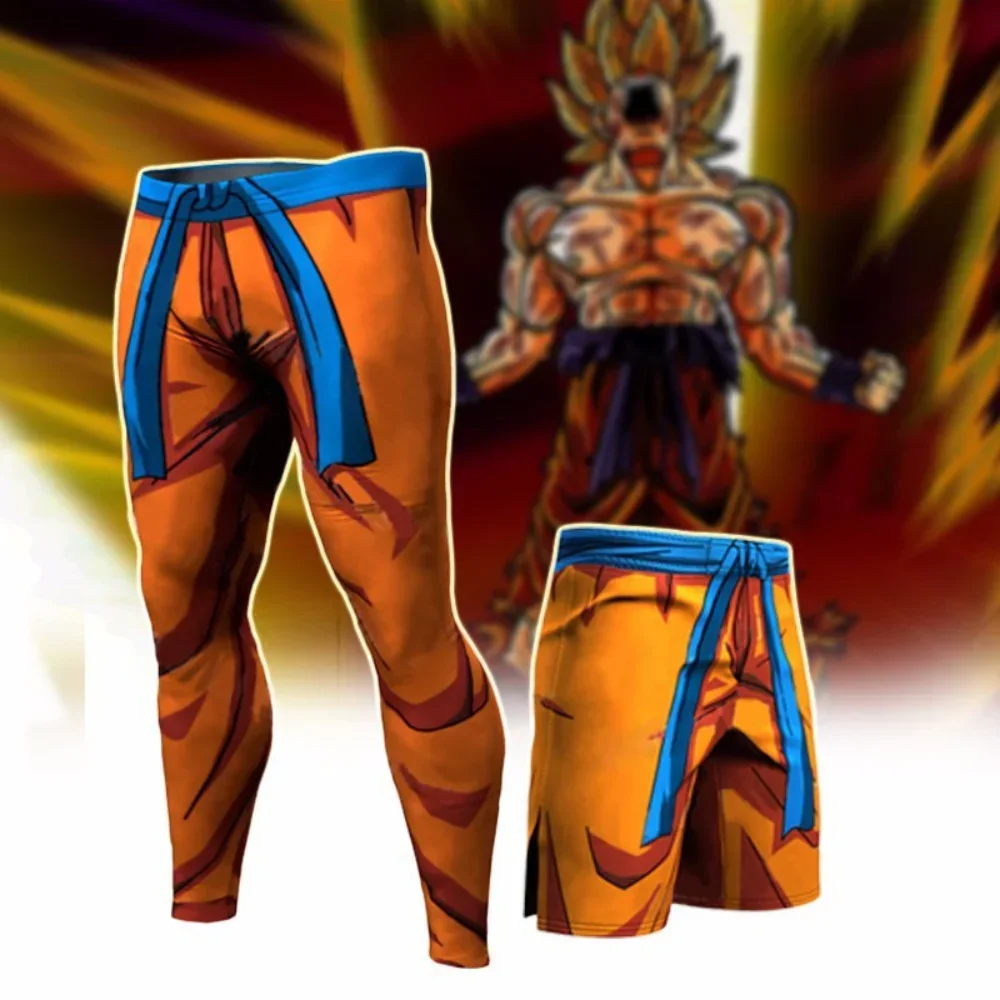 Goku Men Skinny Legging Compre - Compression Long Pant บทวิจารณ์และราคา