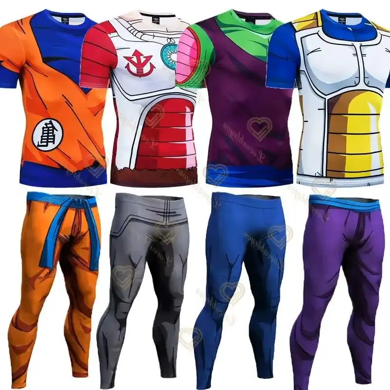 Goku Men Skinny Legging Compre - Compression Long Pant บทวิจารณ์และราคา
