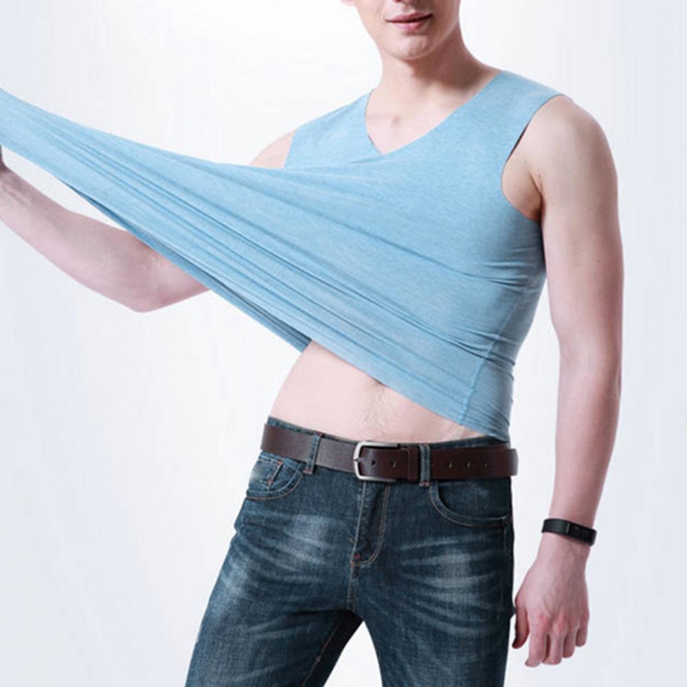 Soft Summer Comfortable Top Ve - Undershirt Crew Neck บทวิจารณ์และราคา