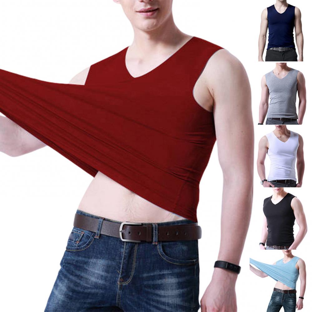 Soft Summer Comfortable Top Ve - Undershirt Crew Neck บทวิจารณ์และราคา