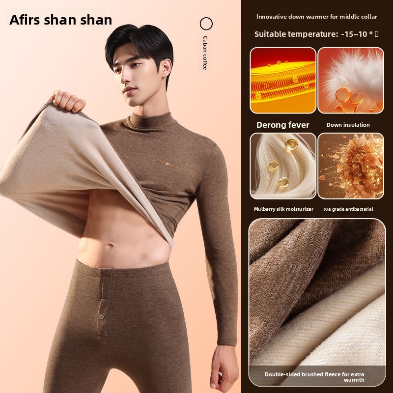 Velvet Thermal Underwear Men's - Thermal Long John บทวิจารณ์และราคา