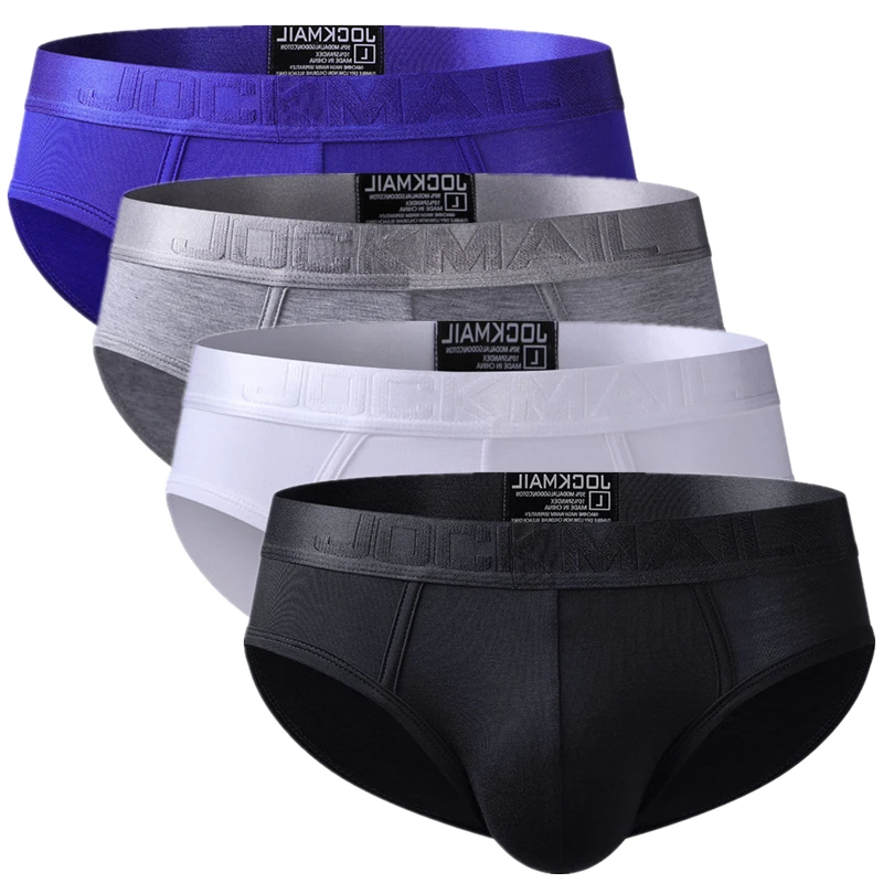 4PCS/Lot Men Briefs Bikini Mal - Multi Pack Underwear บทวิจารณ์และราคา