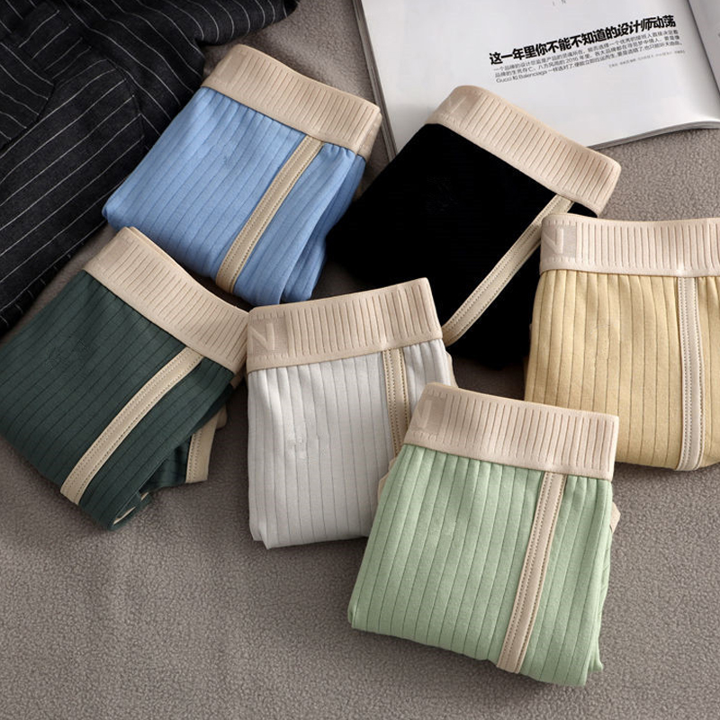 3 Pcs/Lot Men's Sexy Striped P - Multi Pack Underwear บทวิจารณ์และราคา